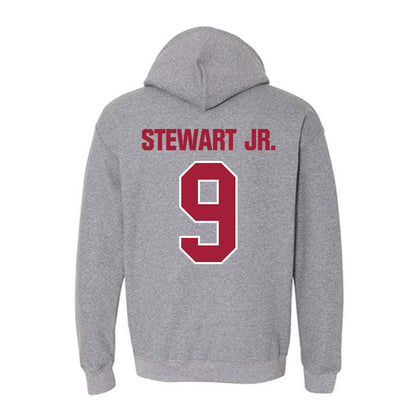Indiana - NCAA Football : Seaonta Stewart Jr. - Classic Shersey Hooded Sweatshirt-1