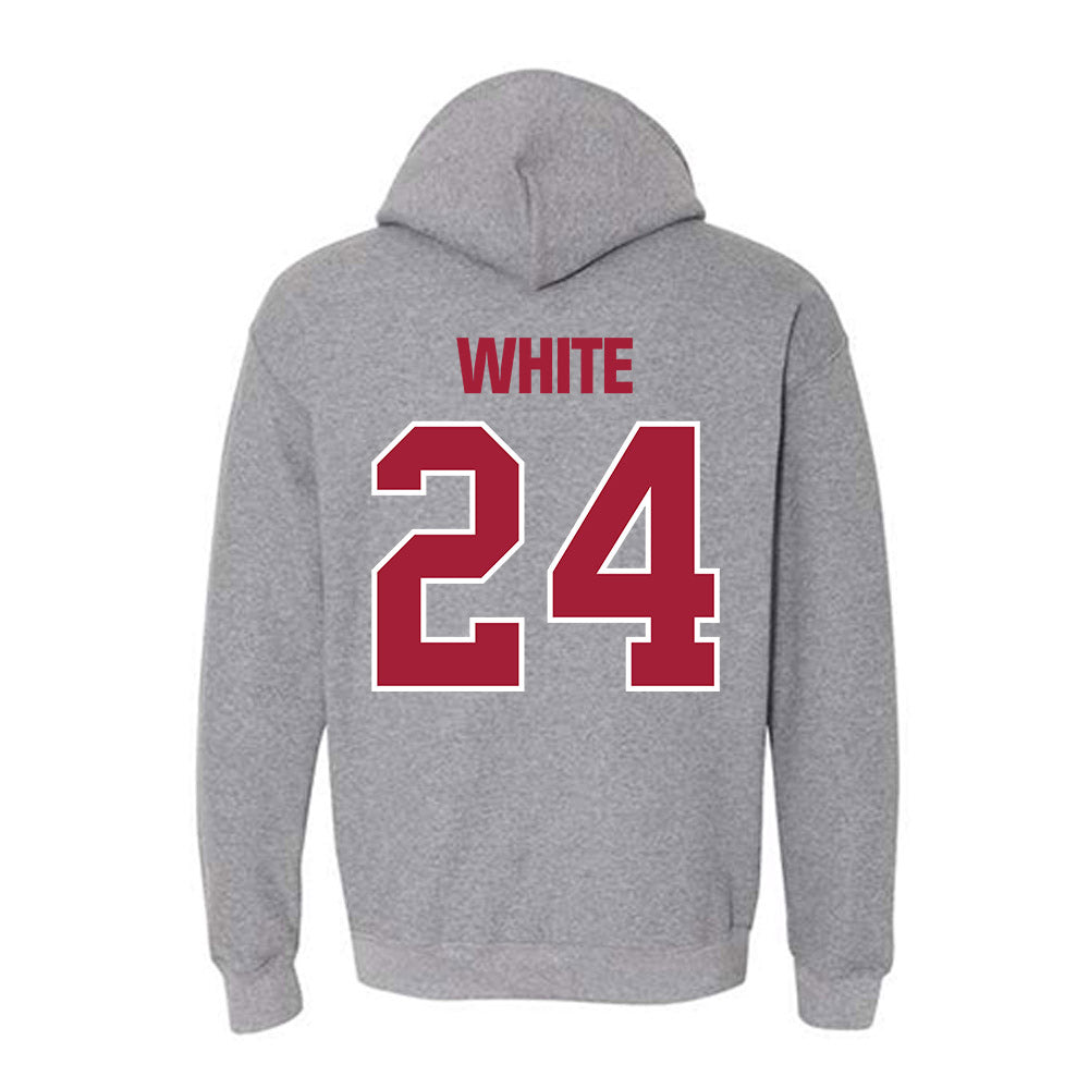 Indiana - NCAA Softball : Josie White - Classic Shersey Hooded Sweatshirt-1