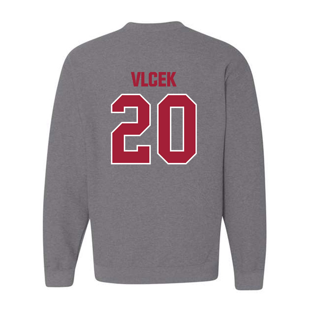 Indiana - NCAA Women's Soccer : Haden Vlcek - Classic Shersey Crewneck Sweatshirt-1