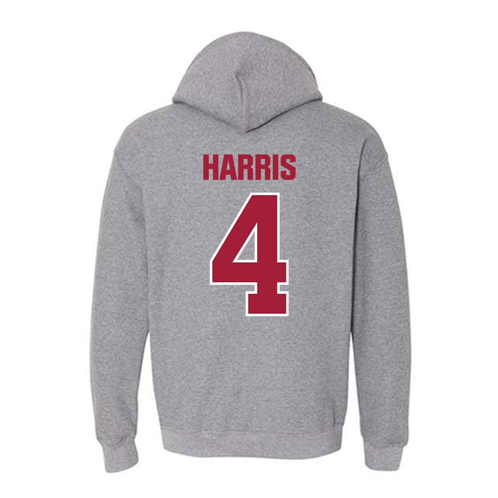 Indiana - NCAA Football : AJ Harris - Classic Shersey Hooded Sweatshirt-1