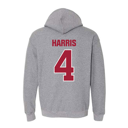 Indiana - NCAA Football : AJ Harris - Classic Shersey Hooded Sweatshirt-1