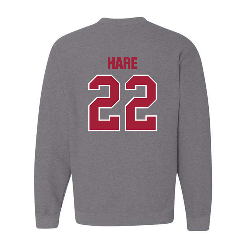 Indiana - NCAA Women's Basketball : Mackenzie Hare - Classic Shersey Crewneck Sweatshirt-1