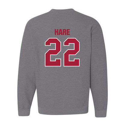 Indiana - NCAA Women's Basketball : Mackenzie Hare - Classic Shersey Crewneck Sweatshirt-1
