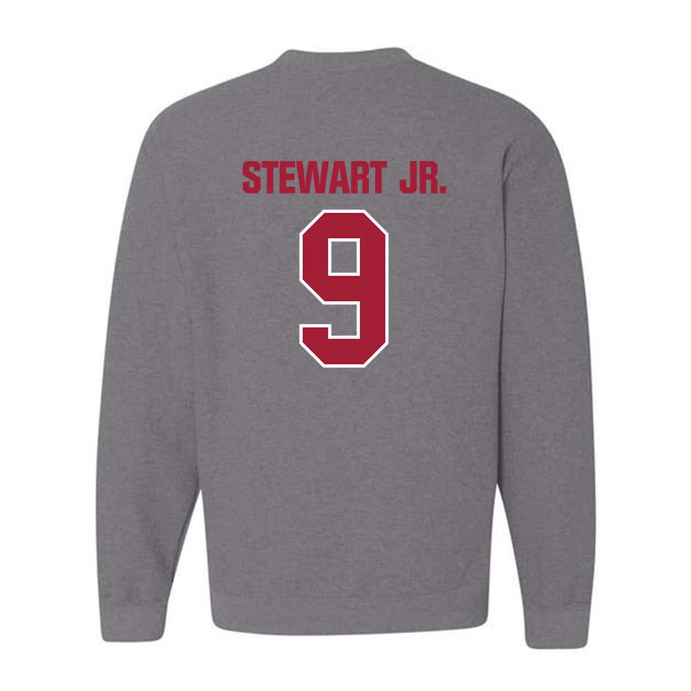 Indiana - NCAA Football : Seaonta Stewart Jr. - Classic Shersey Crewneck Sweatshirt-1