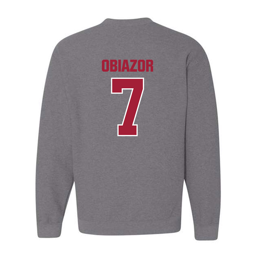 Indiana - NCAA Football : Chiddi Obiazor - Classic Shersey Crewneck Sweatshirt-1