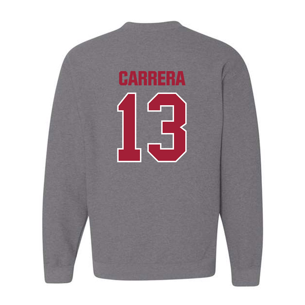 Indiana - NCAA Baseball : Xavier Carrera - Classic Shersey Crewneck Sweatshirt-1