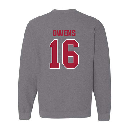 Indiana - NCAA Football : Jamar Owens - Classic Shersey Crewneck Sweatshirt-1