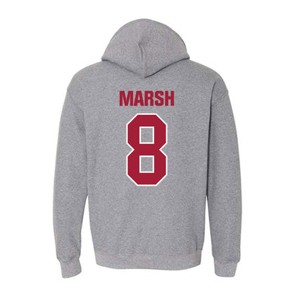 Indiana - NCAA Football : Nick Marsh - Classic Shersey Hooded Sweatshirt-1
