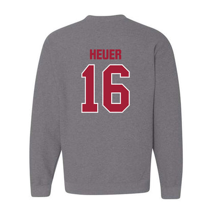 Indiana - NCAA Men's Soccer : Charles Heuer - Classic Shersey Crewneck Sweatshirt-1