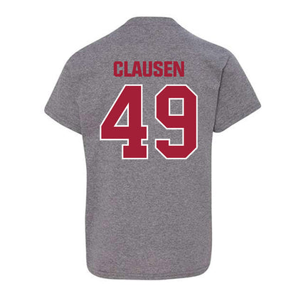 Indiana - NCAA Football : Drew Clausen - Classic Shersey Youth T-Shirt-1