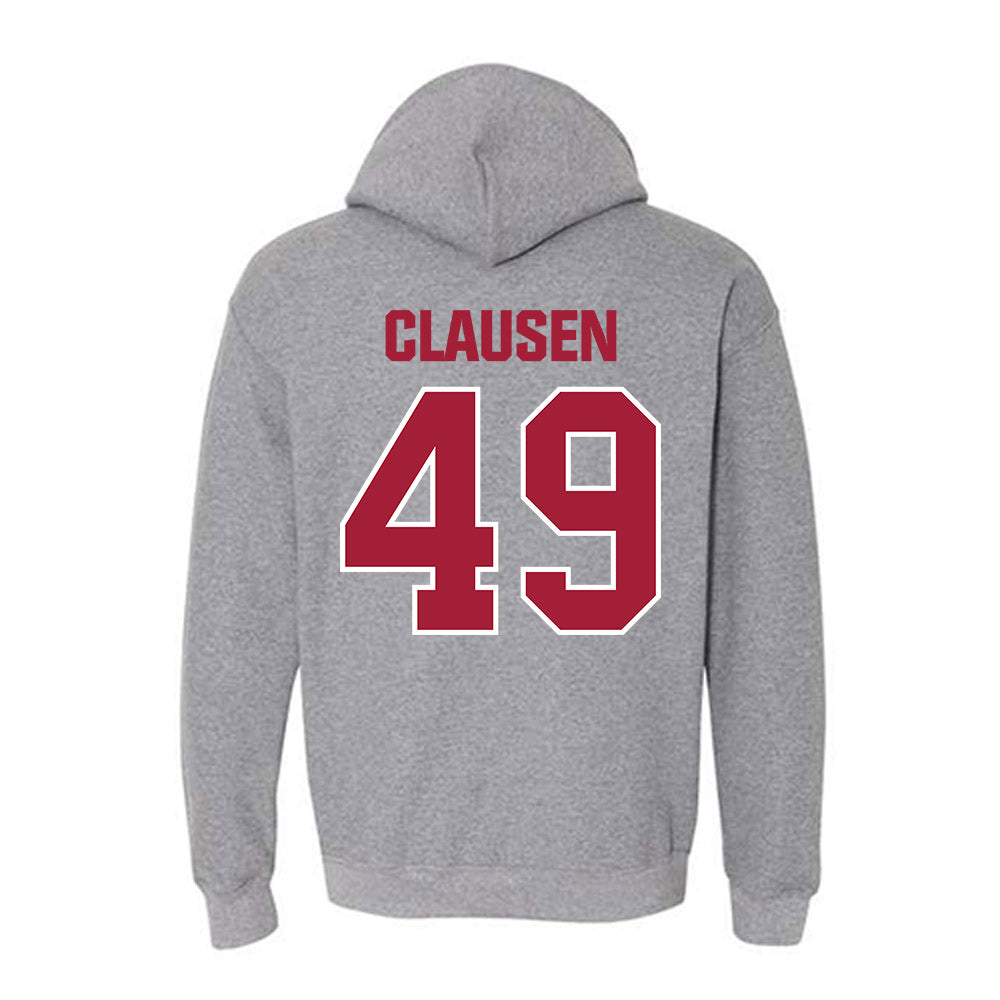 Indiana - NCAA Football : Drew Clausen - Classic Shersey Hooded Sweatshirt-1