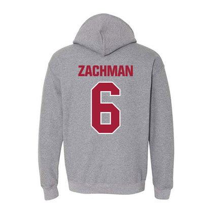 Indiana - NCAA Football : Preston Zachman - Classic Shersey Hooded Sweatshirt-1