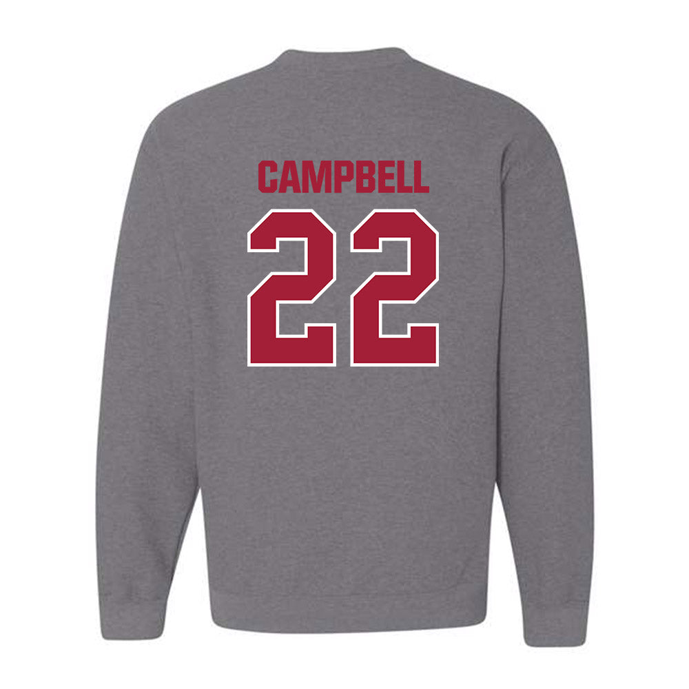Indiana - NCAA Football : Jayreon Campbell - Classic Shersey Crewneck Sweatshirt-1