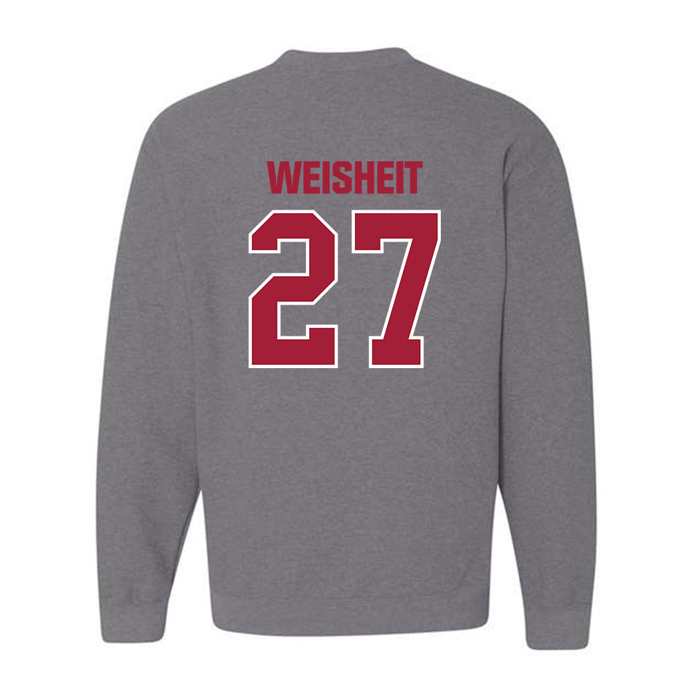 Indiana - NCAA Baseball : Clayton Weisheit - Classic Shersey Crewneck Sweatshirt-1