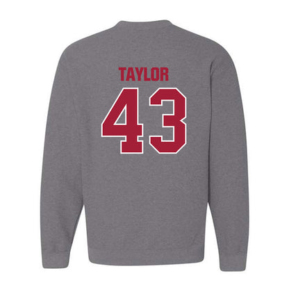 Indiana - NCAA Football : Bryce Taylor - Classic Shersey Crewneck Sweatshirt-1