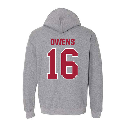 Indiana - NCAA Football : Jamar Owens - Classic Shersey Hooded Sweatshirt-1