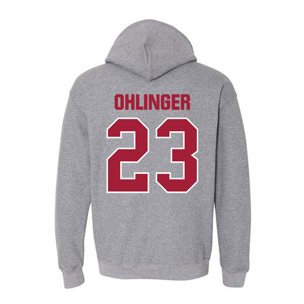 Indiana - NCAA Football : Henry Ohlinger - Classic Shersey Hooded Sweatshirt-1