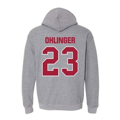 Indiana - NCAA Football : Henry Ohlinger - Classic Shersey Hooded Sweatshirt-1