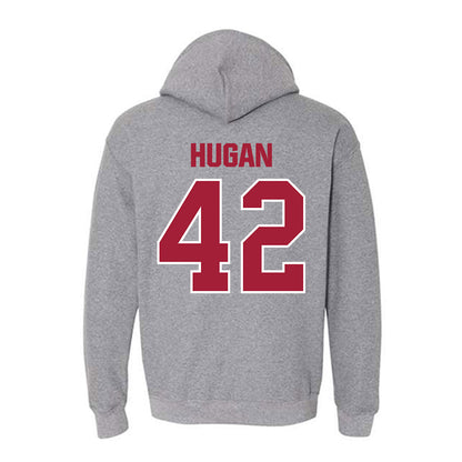 Indiana - NCAA Football : Kevontay Hugan - Classic Shersey Hooded Sweatshirt-1