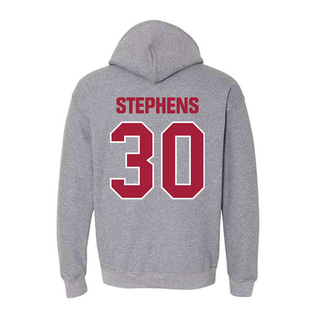 Indiana - NCAA Men's Basketball : Ian Stephens - Classic Shersey Hooded Sweatshirt-1