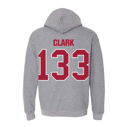 Indiana - NCAA Wrestling : Marlo Clark - Classic Shersey Hooded Sweatshirt-1