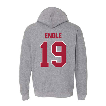 Indiana - NCAA Softball : Maddie Engle - Classic Shersey Hooded Sweatshirt-1