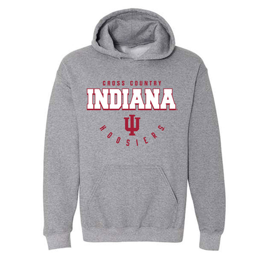 Indiana - NCAA Men's Cross Country : Sam Quagliaroli - Classic Shersey Hooded Sweatshirt-0
