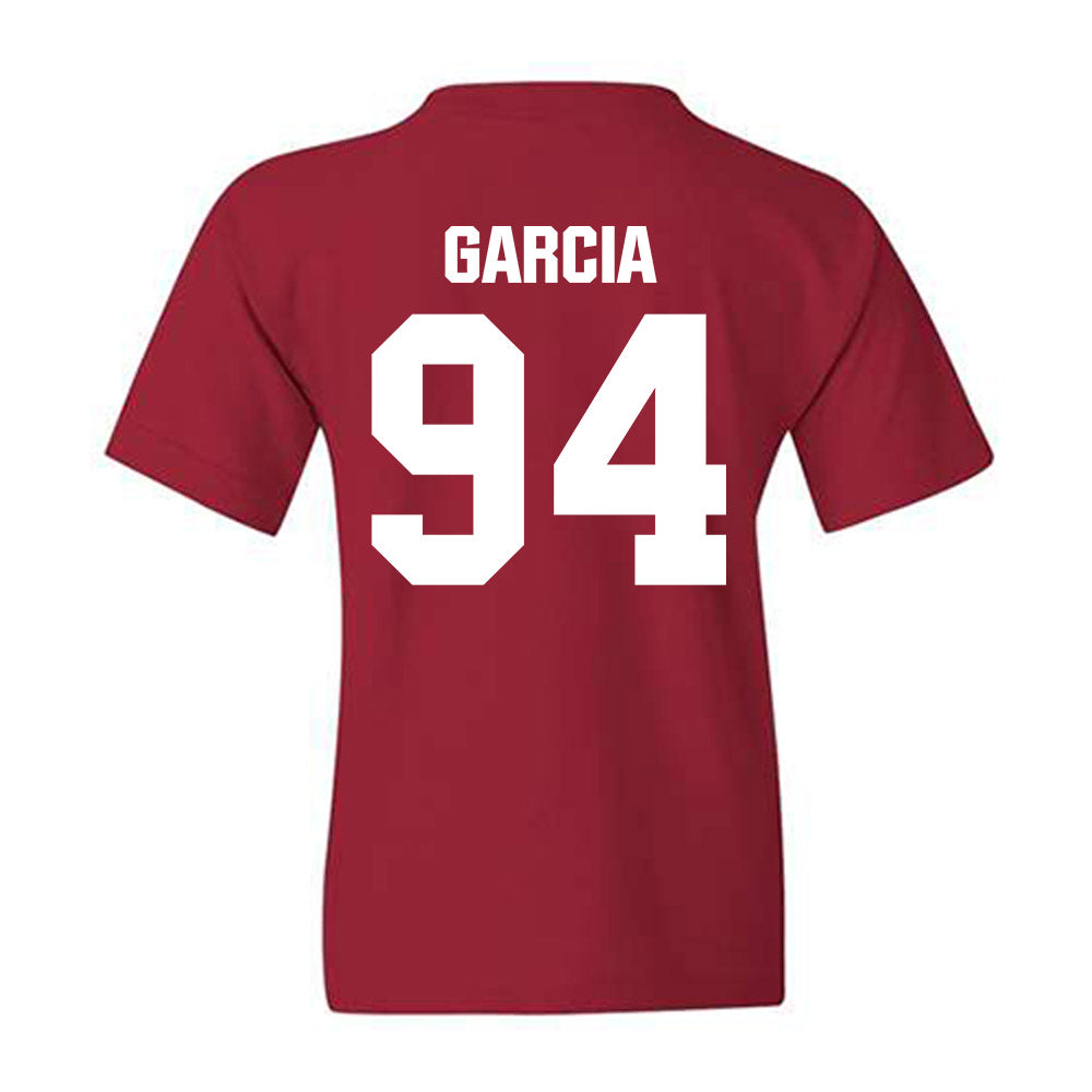 Indiana - NCAA Football : Kyler Garcia - Classic Shersey Youth T-Shirt-1