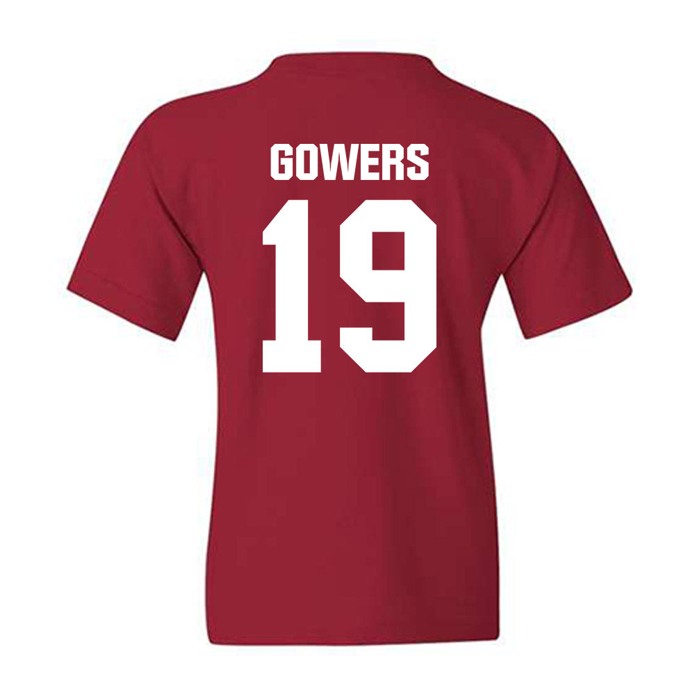 Indiana - NCAA Football : Billy Gowers - Classic Shersey Youth T-Shirt-1