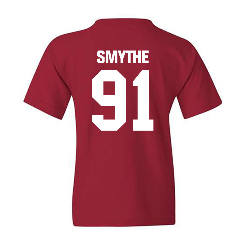 Indiana - NCAA Football : Blake Smythe - Classic Shersey Youth T-Shirt-1