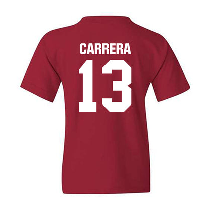 Indiana - NCAA Baseball : Xavier Carrera - Classic Shersey Youth T-Shirt-1