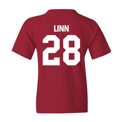 Indiana - NCAA Baseball : Conner Linn - Classic Shersey Youth T-Shirt-1