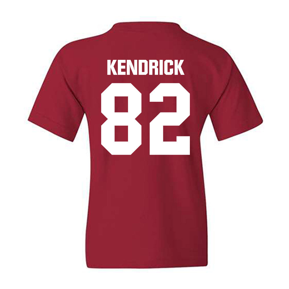 Indiana - NCAA Football : Myles Kendrick - Classic Shersey Youth T-Shirt-1