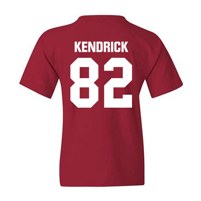 Indiana - NCAA Football : Myles Kendrick - Classic Shersey Youth T-Shirt-1
