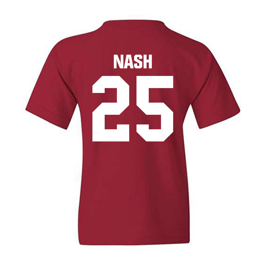 Indiana - NCAA Softball : Nevaeh Nash - Classic Shersey Youth T-Shirt-1