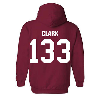 Indiana - NCAA Wrestling : Marlo Clark - Classic Shersey Hooded Sweatshirt-1