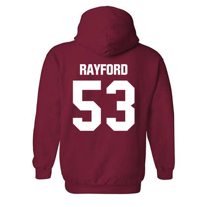 Indiana - NCAA Men's Basketball : Jordan Rayford - Classic Shersey Hooded Sweatshirt-1