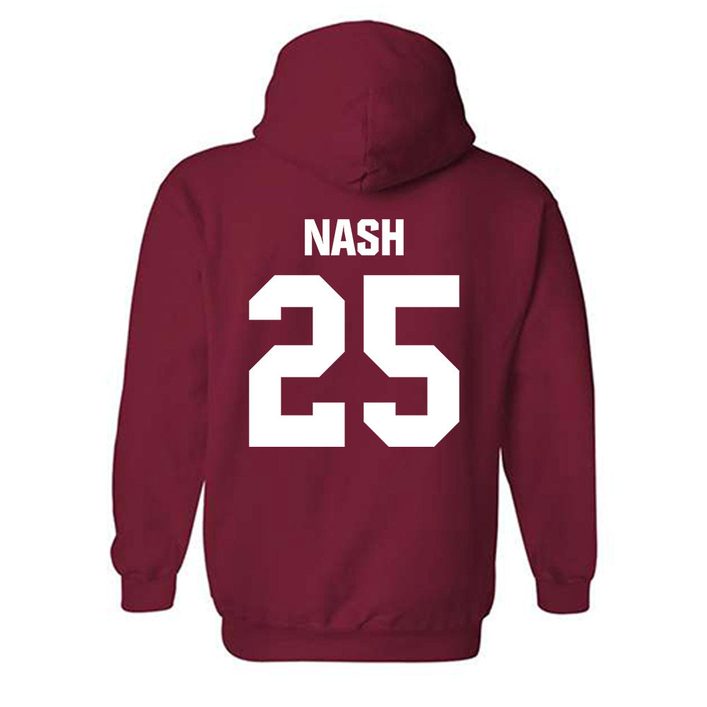 Indiana - NCAA Softball : Nevaeh Nash - Classic Shersey Hooded Sweatshirt-1