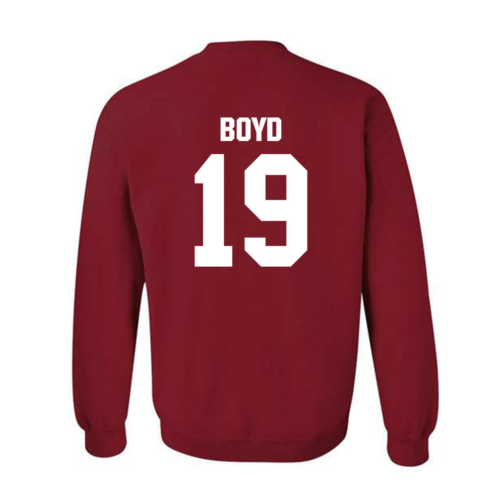 Indiana - NCAA Women's Soccer : Riley Boyd - Classic Shersey Crewneck Sweatshirt-1