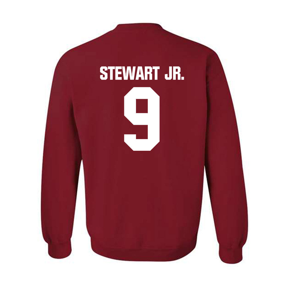 Indiana - NCAA Football : Seaonta Stewart Jr. - Classic Shersey Crewneck Sweatshirt-1