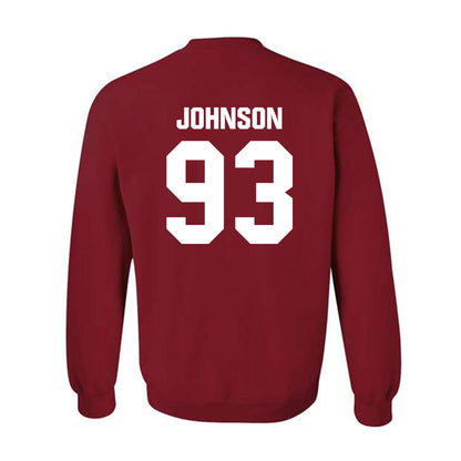Indiana - NCAA Football : Ronelle Johnson - Classic Shersey Crewneck Sweatshirt-1