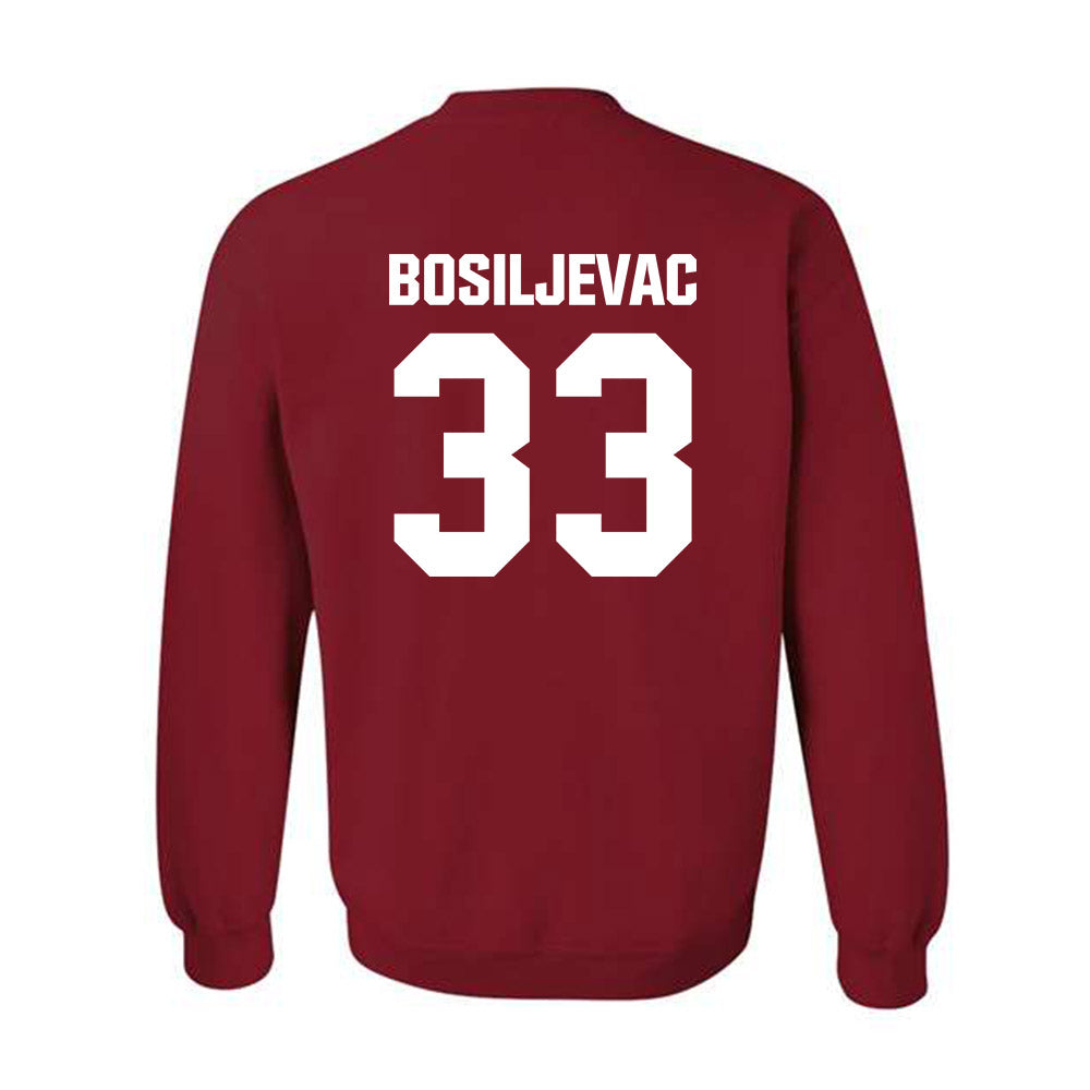 Indiana - NCAA Softball : Bria Bosiljevac - Classic Shersey Crewneck Sweatshirt-1