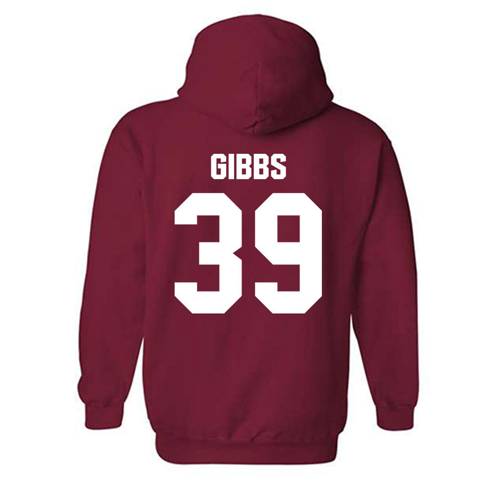 Indiana - NCAA Football : Trevor Gibbs - Classic Shersey Hooded Sweatshirt-1