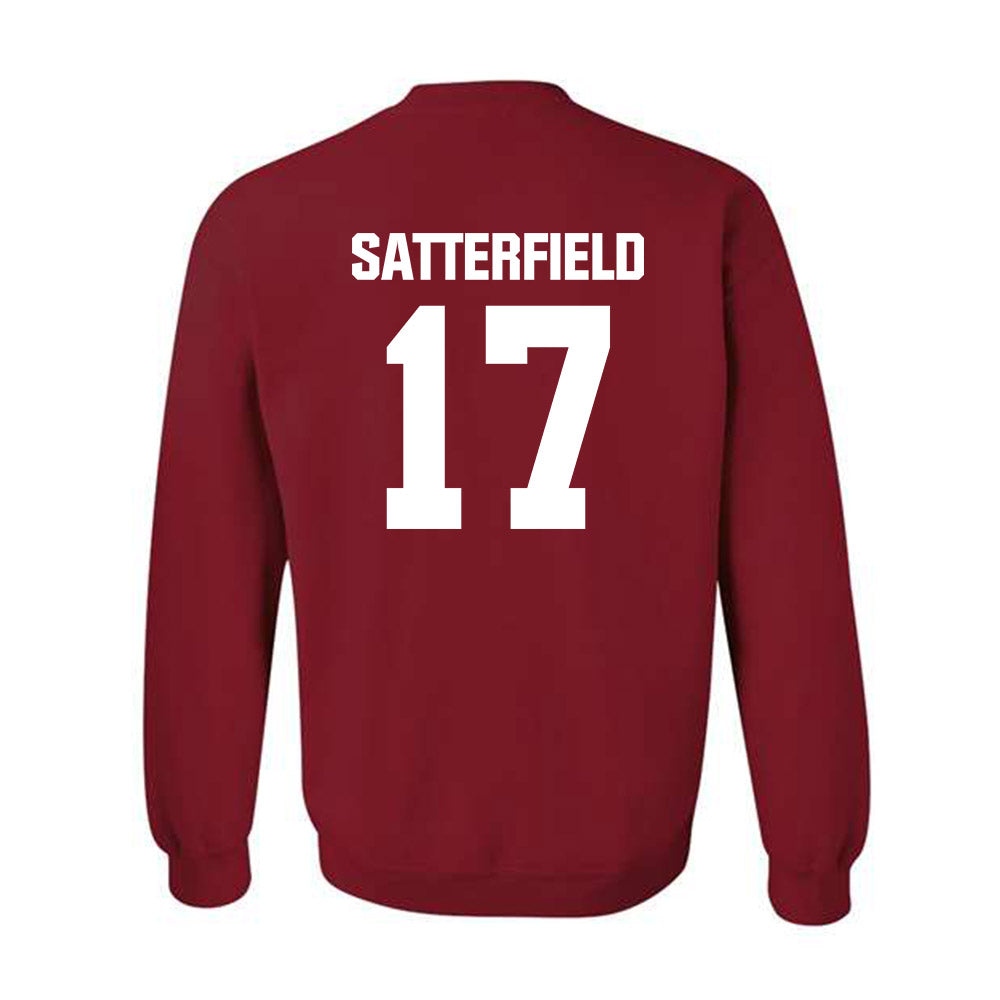 Indiana - NCAA Women's Soccer : Blair Satterfield - Classic Shersey Crewneck Sweatshirt-1