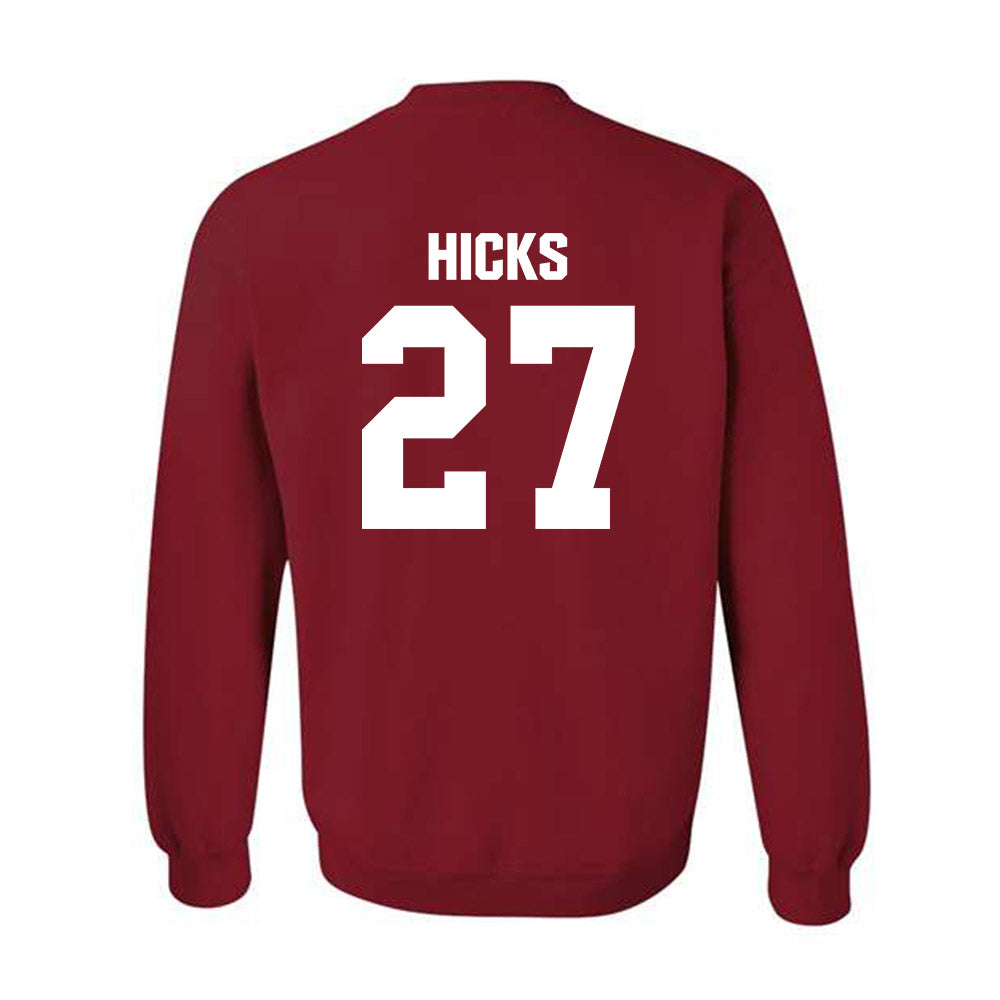 Indiana - NCAA Football : Kasmir Hicks - Classic Shersey Crewneck Sweatshirt-1