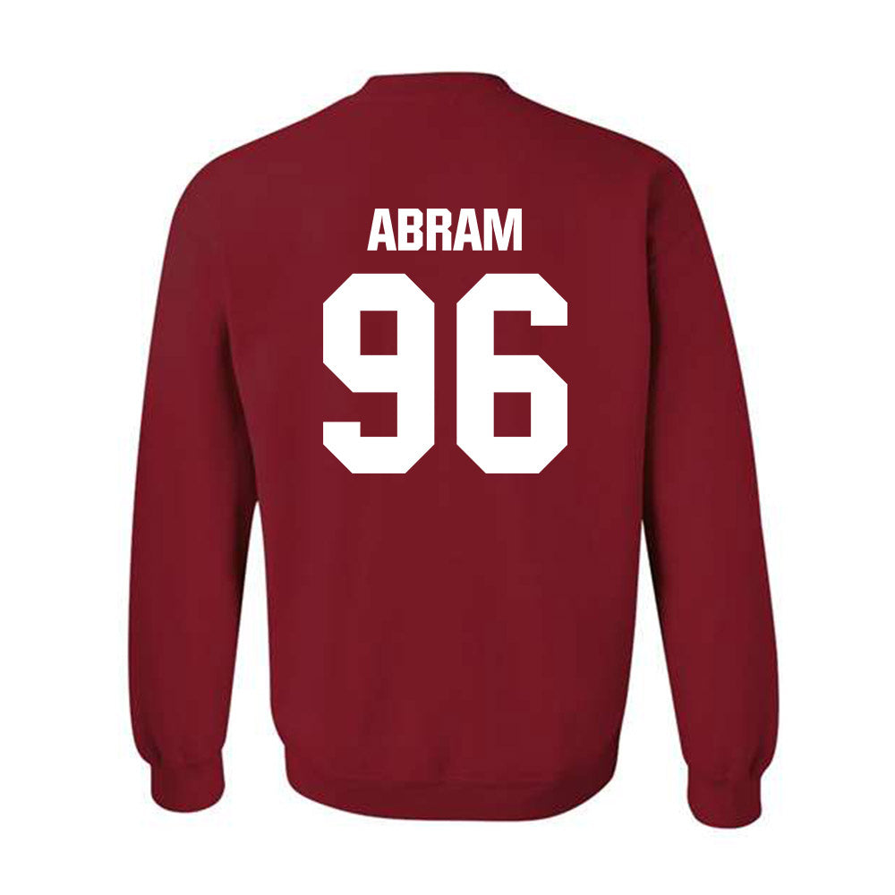 Indiana - NCAA Football : Triston Abram - Classic Shersey Crewneck Sweatshirt-1