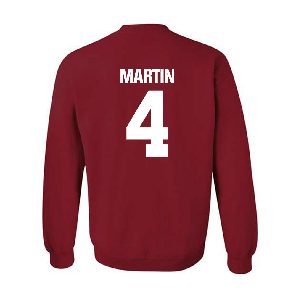 Indiana - NCAA Softball : Addie Martin - Classic Shersey Crewneck Sweatshirt-1