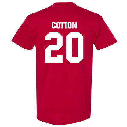 Indiana - NCAA Baseball : Logan Cotton - Classic Shersey T-Shirt-1