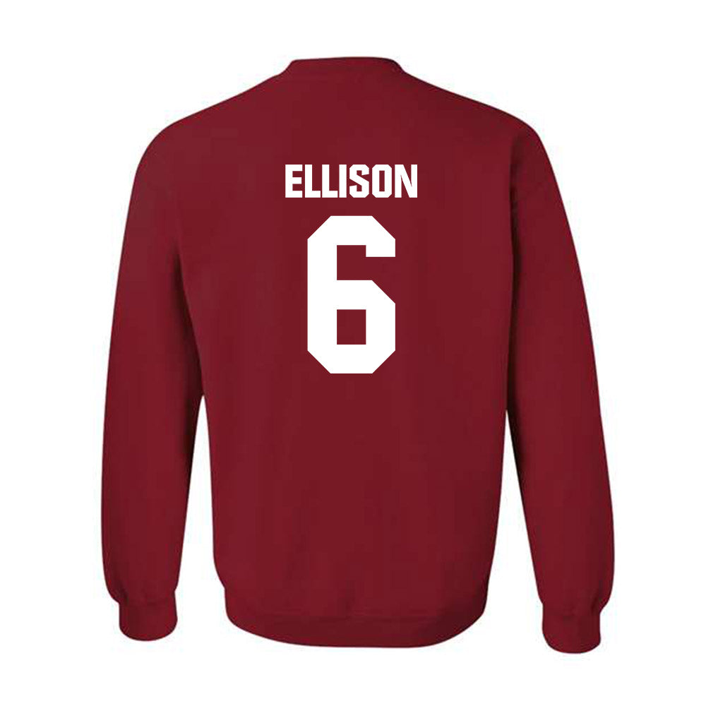 Indiana - NCAA Softball : Jada ELLISON - Classic Shersey Crewneck Sweatshirt-1