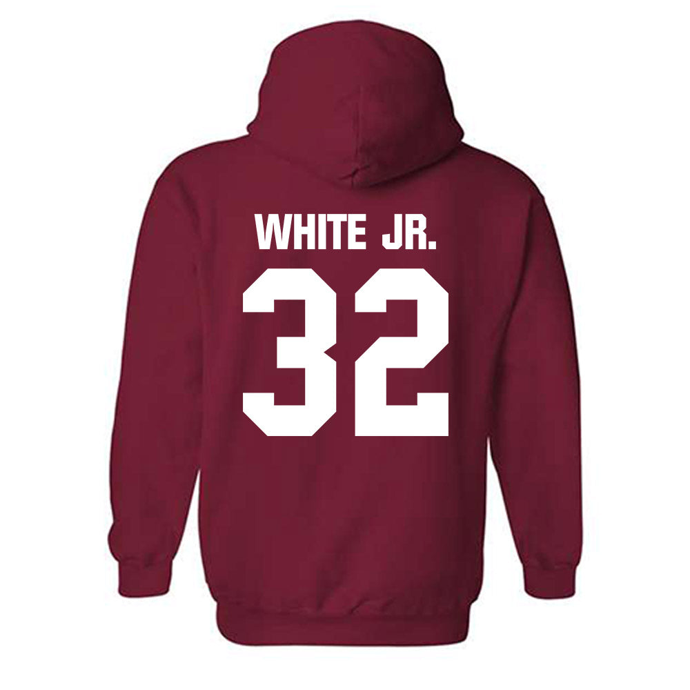 Indiana - NCAA Baseball : Ian White Jr. - Classic Shersey Hooded Sweatshirt-1